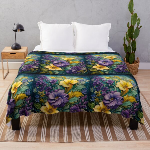 Item preview, Spring Flower Painting Print Background designed and sold by PaperieJennifer.