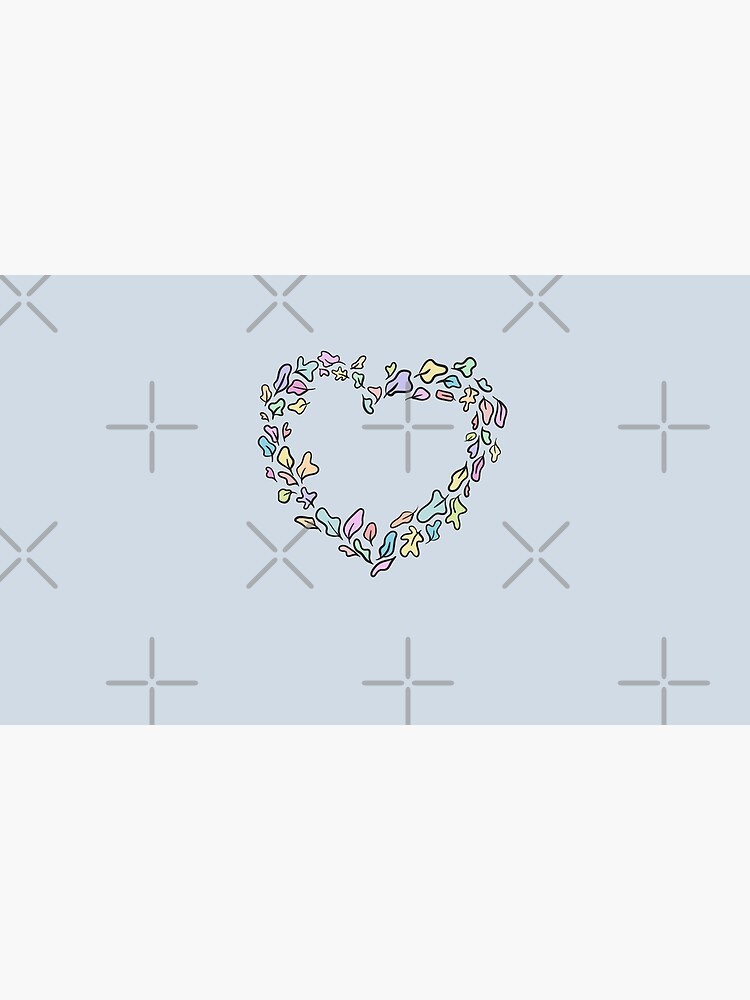 Thumbnail 6 of 6, Pet Bandana, heart of leaves designed and sold by sagegreenmoon.