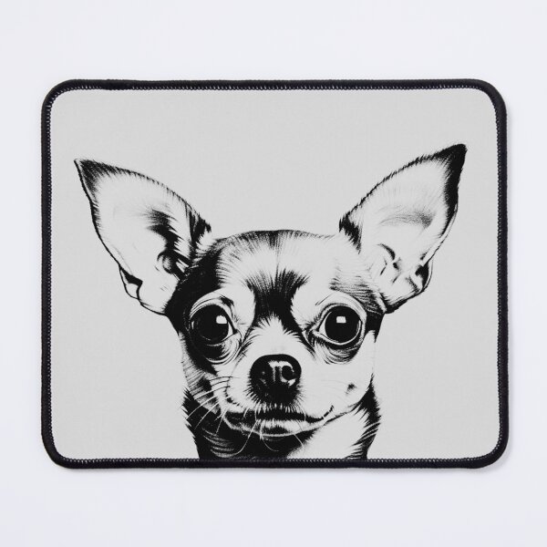 Item preview, Chihuahua T-shirt Art Sticker designed and sold by allthis.