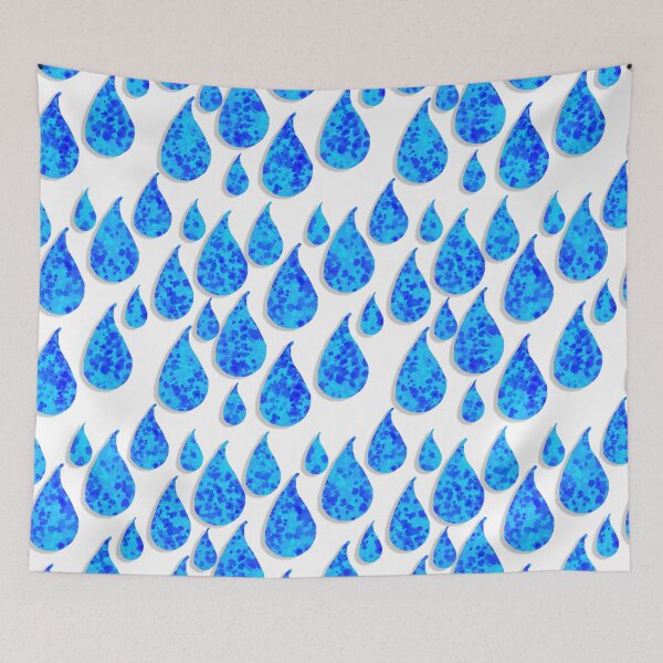 Item preview, Blue drops designed and sold by ookaiyah.