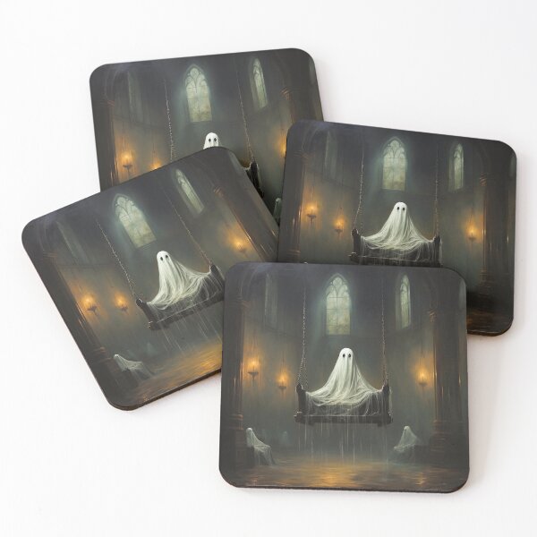 Item preview, Ghost on swing designed and sold by Velizmanstudio.