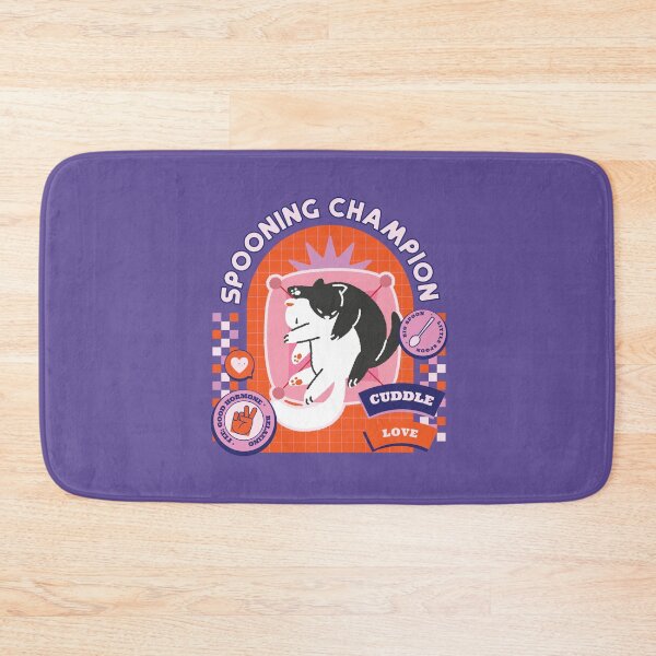 Item preview, Spooning Champion Cats designed and sold by chillaxcats.