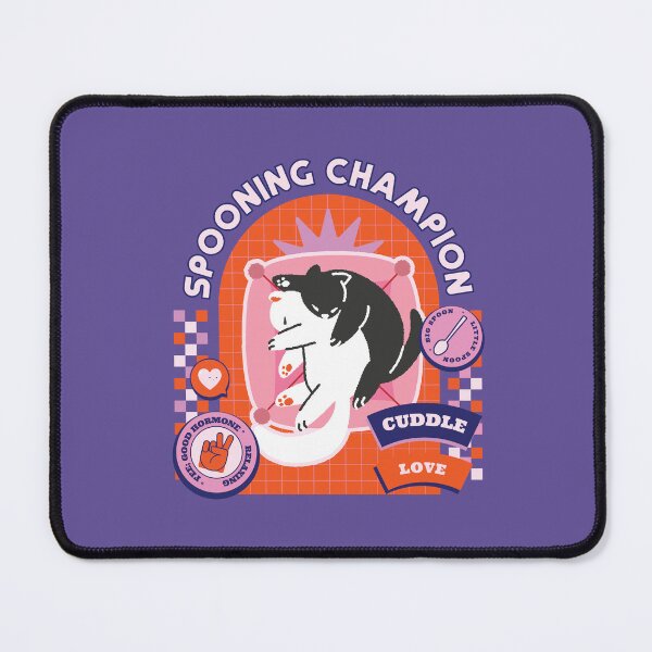 Item preview, Spooning Champion Cats designed and sold by chillaxcats.
