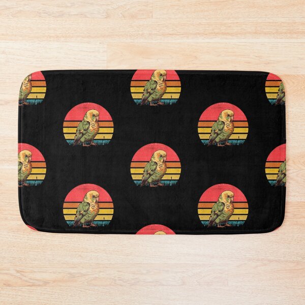 Item preview, Parakeet Bird Vintage Retro Sunset designed and sold by rafaeltto.