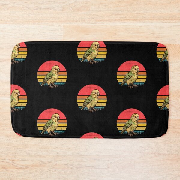 Item preview, Parakeet Bird Vintage Retro Sunset designed and sold by rafaeltto.