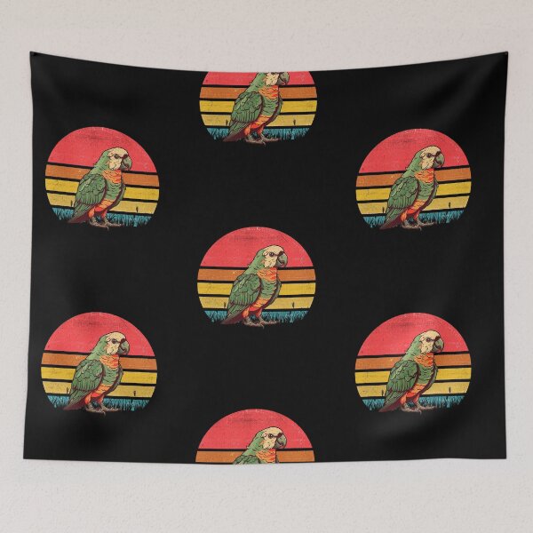Item preview, Parrot Vintage Retro Sunset designed and sold by rafaeltto.