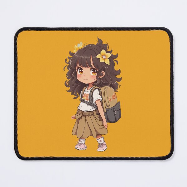 Item preview, Back to school. Happy Schoolgirl designed and sold by CatCoconut-Art.