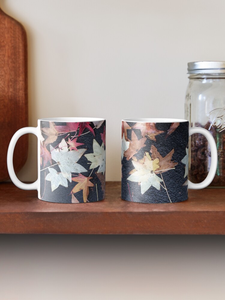 Thumbnail 2 of 6, Coffee Mug, Autumn Leaves - Liquidambar styraciflua designed and sold by douglasewelch.