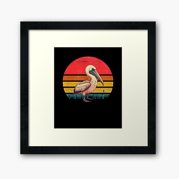 Item preview, Pelican Vintage Retro Sunset designed and sold by rafaeltto.