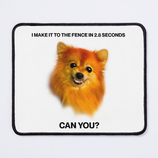 Item preview, Danger Beware Of Dog, I make it to the fence in 2.8 seconds can you? designed and sold by stiffanyp.
