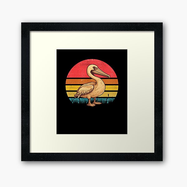 Item preview, Pelican Vintage Retro Sunset designed and sold by rafaeltto.