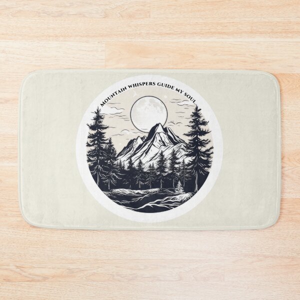 Item preview, Mountain whispers guide my soul designed and sold by KaurisDigital.