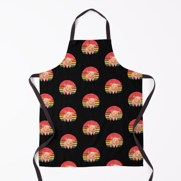 Item preview, Pig Vintage Retro Sunset designed and sold by rafaeltto.