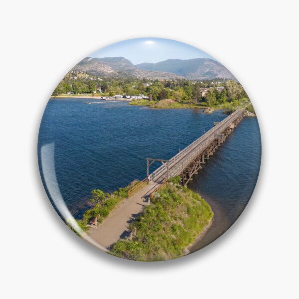 Item preview, Okanagan Falls KVR Trestle Bridge Skaha Lake British Columbia designed and sold by Kevin Miller Photography.