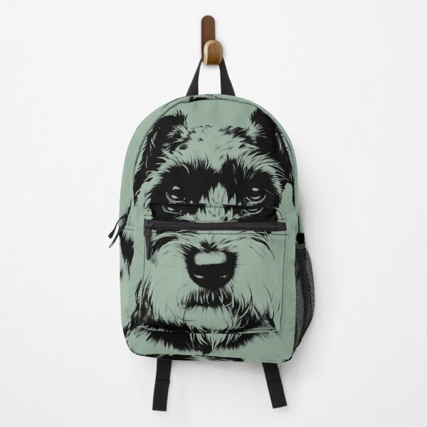 Item preview, Schnauzer dog T-shirt Art Sticker designed and sold by allthis.