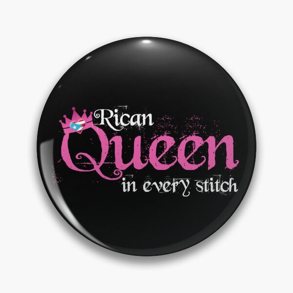 Item preview, Puerto Rico Flag design - Rican Queen in every stitch designed and sold by obedtheartist.