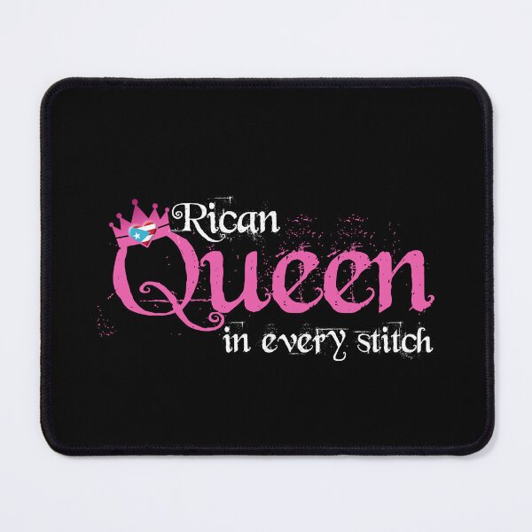Item preview, Puerto Rico Flag design - Rican Queen in every stitch designed and sold by obedtheartist.