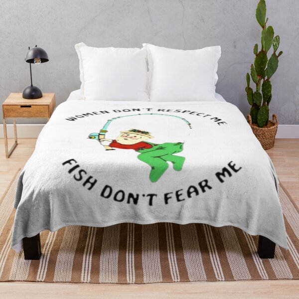 Item preview, Women Don’t Respect Me Fish Don’t Fear Me designed and sold by Handrixx.