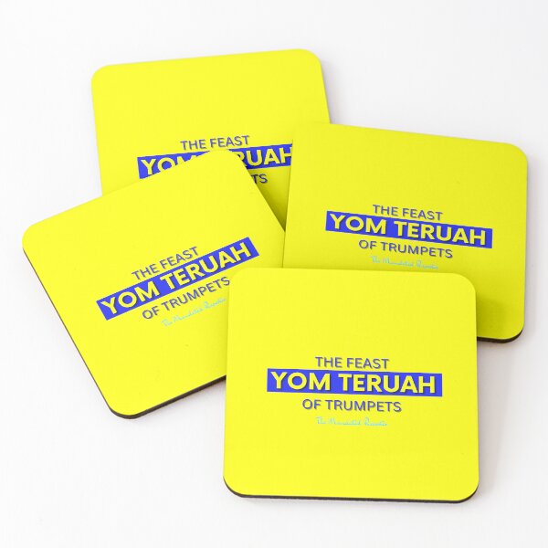 Item preview, Yom Teruah - Yellow Writing with Blue writing designed and sold by TheReporter1.
