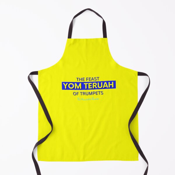 Item preview, Yom Teruah - Yellow Writing with Blue writing designed and sold by TheReporter1.