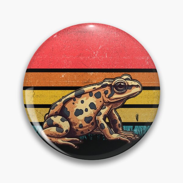 Item preview, Poison Dart Frog Vintage Retro Sunset designed and sold by rafaeltto.