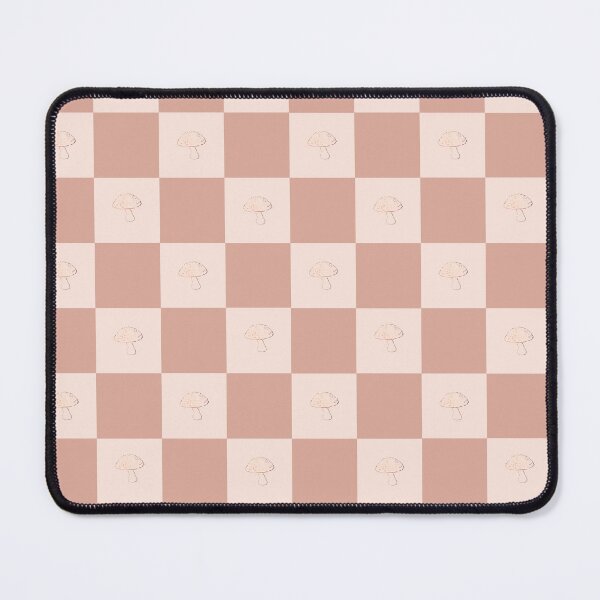Aperçu de l'œuvre Modèle de damier de contour de champignon créée et vendue par AnnaE-Designs.