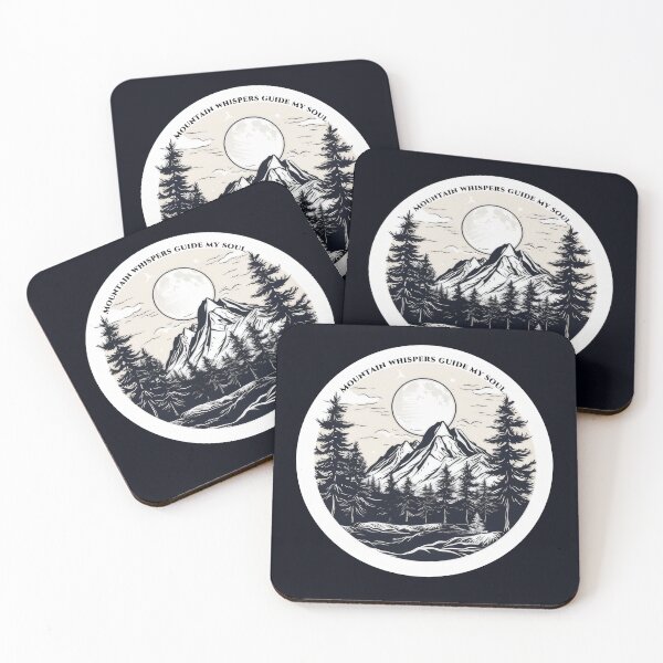 Item preview, Mountain whispers guide my soul designed and sold by KaurisDigital.