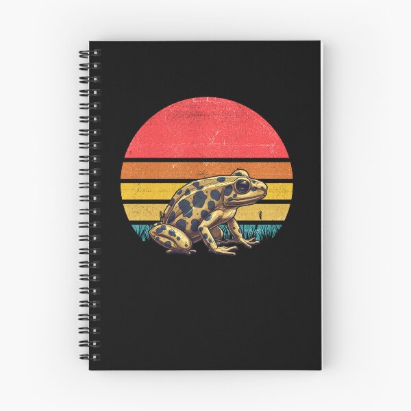 Item preview, Poison Dart Frog Vintage Retro Sunset designed and sold by rafaeltto.