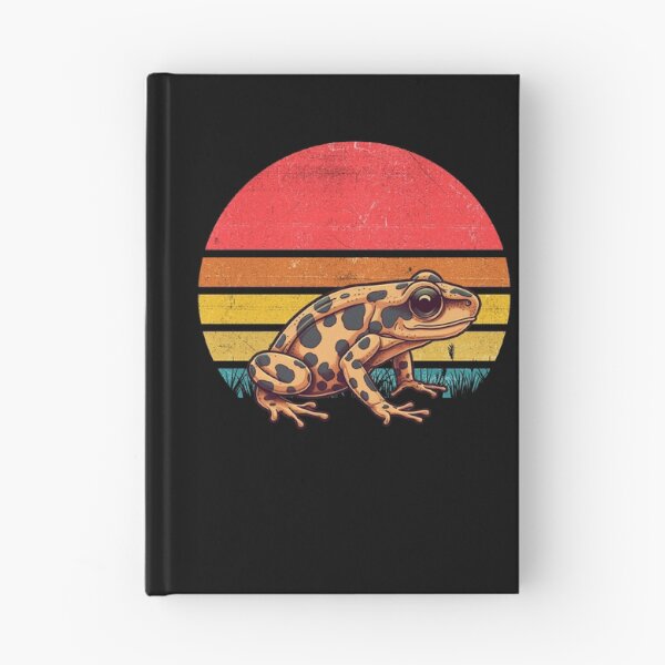 Item preview, Poison Dart Frog Vintage Retro Sunset designed and sold by rafaeltto.
