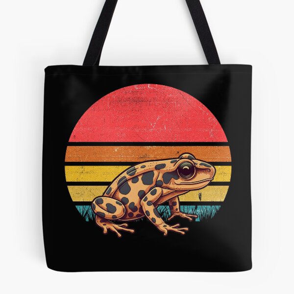 Item preview, Poison Dart Frog Vintage Retro Sunset designed and sold by rafaeltto.