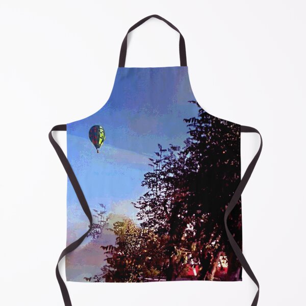 Item preview, Hot Air Balloon Among Flying Islands designed and sold by MusicArtAndGrind.