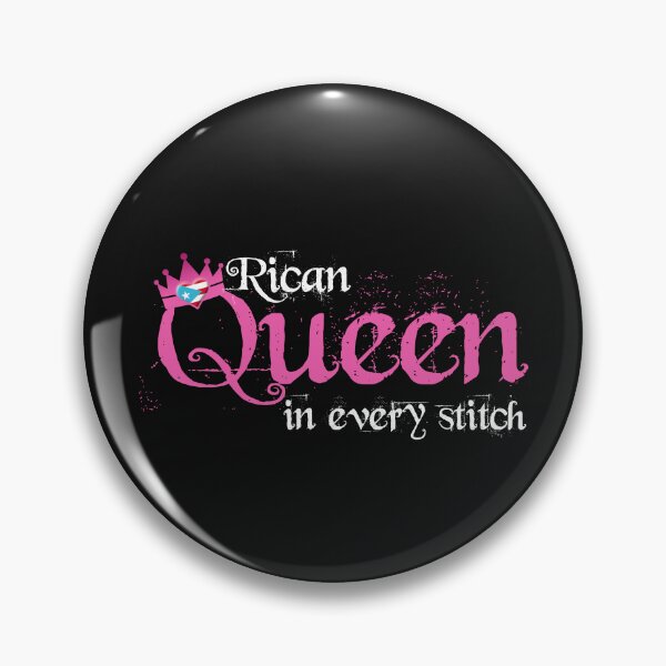 Item preview, Rican Queen in every stitch- Puerto Rico Flag Gift designed and sold by obedtheartist.