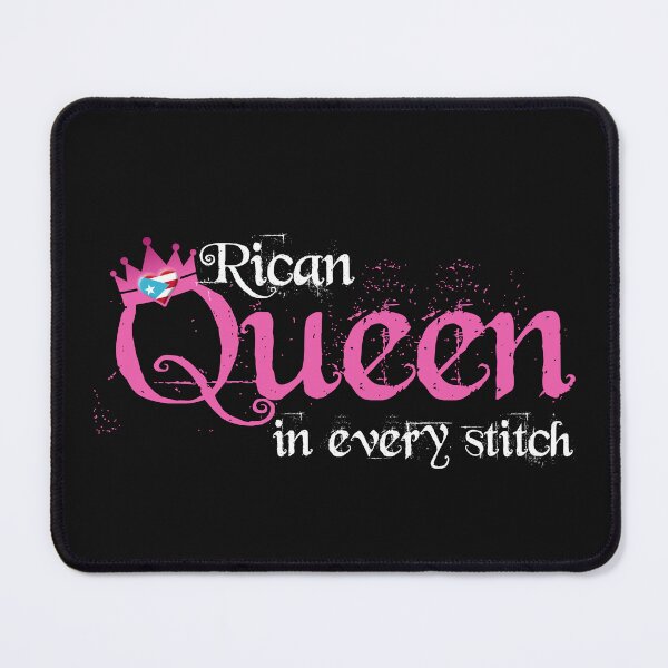 Item preview, Rican Queen in every stitch- Puerto Rico Flag Gift designed and sold by obedtheartist.