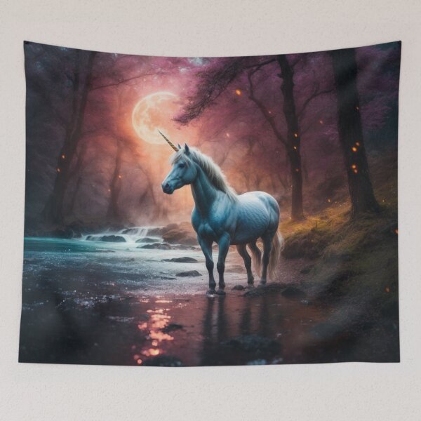 Item preview, Enchanted Serenity: Unicorn by the Prismatic Stream #6 designed and sold by Electric-Easel.