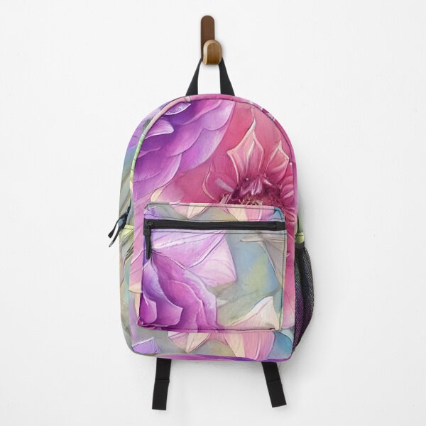 Item preview, Floral rosa y morado vibrante designed and sold by Poetic Patterns Studio.