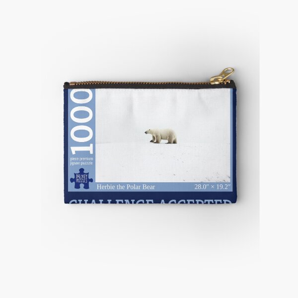 Item preview, Challenge Accepted: Snowy Polar Bear Puzzle designed and sold by Donovan Harshbarger.