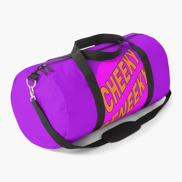 Item preview, Cheeky Beneeky, Orange Bold Font on Pink Circle designed and sold by AASparksDesigns.