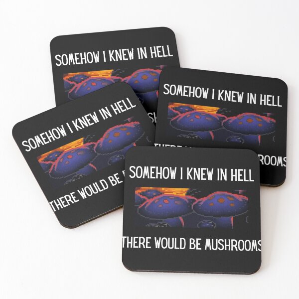 Item preview, In hell there are Mushrooms Monkey Island  designed and sold by BeardedTree.