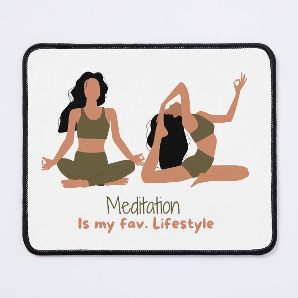 Item preview, Meditation is my lifestyle designed and sold by NurzZz73.