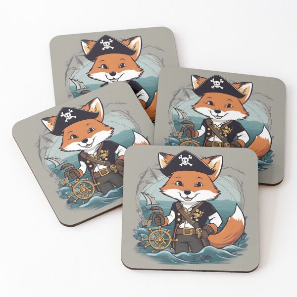 Item preview, Pirate Fox designed and sold by AbsoluteA.