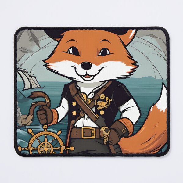 Item preview, Pirate Fox designed and sold by AbsoluteA.