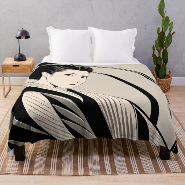 Item preview, Enchanting Geisha: A Journey into Ukiyo-e Splendor designed and sold by TrendyArtInk.