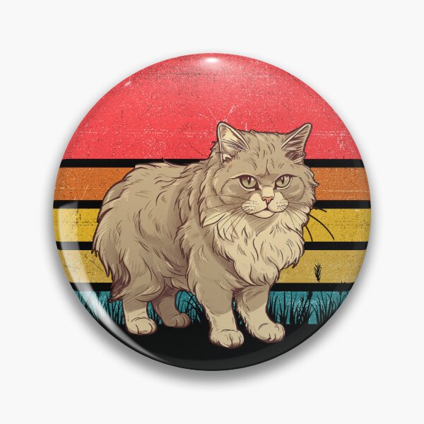 Item preview, Ragamuffin Cat Vintage Retro Sunset designed and sold by rafaeltto.