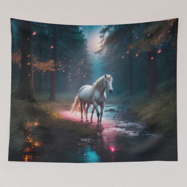 Item preview, Enchanted Serenity: Unicorn by the Prismatic Stream #7 designed and sold by Electric-Easel.
