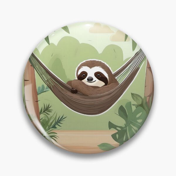 Item preview, Sloth in a Hammock designed and sold by AbsoluteA.