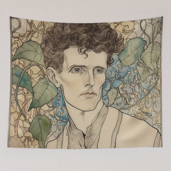 Item preview, Ludwig Wittgenstein designed and sold by ComicsFactory.