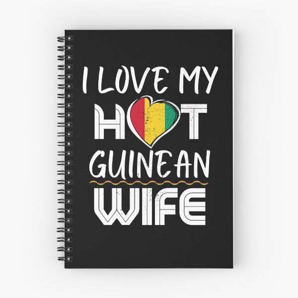 Item preview, I Love My Hot Guinean Wife Guinea Husband designed and sold by Furahisha.