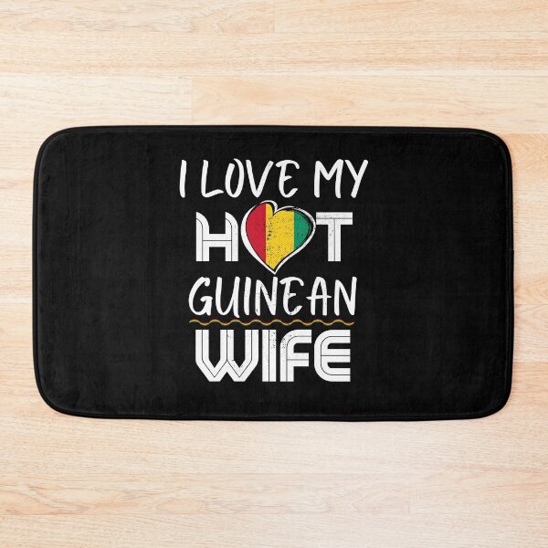 Item preview, I Love My Hot Guinean Wife Guinea Husband designed and sold by Furahisha.