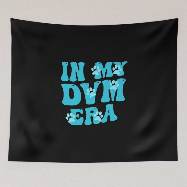 Item preview, In My DVM Era, A Colorful Floral Tribute to Veterinary Passion designed and sold by Ridaelb.
