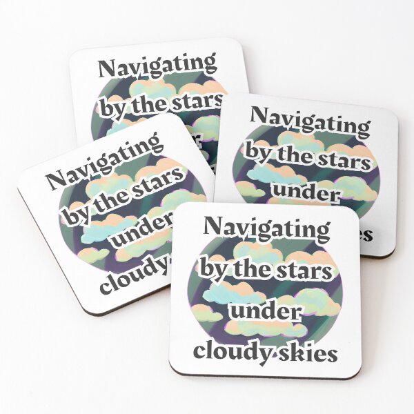 Item preview, Navigating By The Stars Under Cloudy Skies Powell designed and sold by AtlanticFossils.